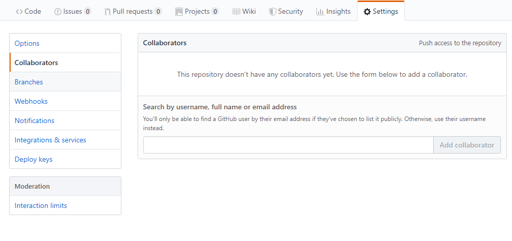 Busqueda de colaboradores